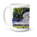 Coton de Tulear Ceramic Coffee Mug 15 oz Decorative Large C Handle Mug Cup for Tea, Cocoa Hot Chocolate