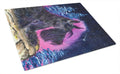 Starry Night Scottish Terrier Cutting Board Tempered Glass Kitchen Cutting Surface, Heat Resistant Chopping, Non-Slip Feet, Food Prep & Serving