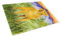 Chesapeake Bay Retriever Cutting Board Tempered Glass Kitchen Cutting Surface, Heat Resistant Chopping, Non-Slip Feet, Food Prep & Serving