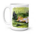 Corgi Ceramic Coffee Mug 15 oz Decorative Large C Handle Mug Cup for Tea, Cocoa Hot Chocolate
