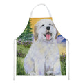 Great Pyrenees Apron Cooking Kitchen Server Baking Crafts Gardening for Adult Women Men, Unisex, Large, Multicolor