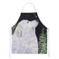 Starry Night Great Pyrenees Apron Cooking Kitchen Server Baking Crafts Gardening for Adult Women Men, Unisex, Large, Multicolor