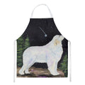 Starry Night Great Pyrenees Apron Cooking Kitchen Server Baking Crafts Gardening for Adult Women Men, Unisex, Large, Multicolor