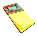 Great Pyrenees Watercolor Sticky Note Holder Refillable Dispenser Desk Accessory 3x3 Pad Gift