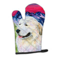 Great Pyrenees Oven Mitt Heat Resistant Thick Oven Mitt for Hot Pans and Oven, Kitchen Mitt Protect Hands, Cooking Baking Glove