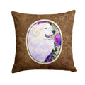 Great Pyrenees Decorative Throw Pillow 14x14 Indoor Outdoor Accent Cushion, Fabric Cover with Insert for Sofa, Bed, Porch & Living Room