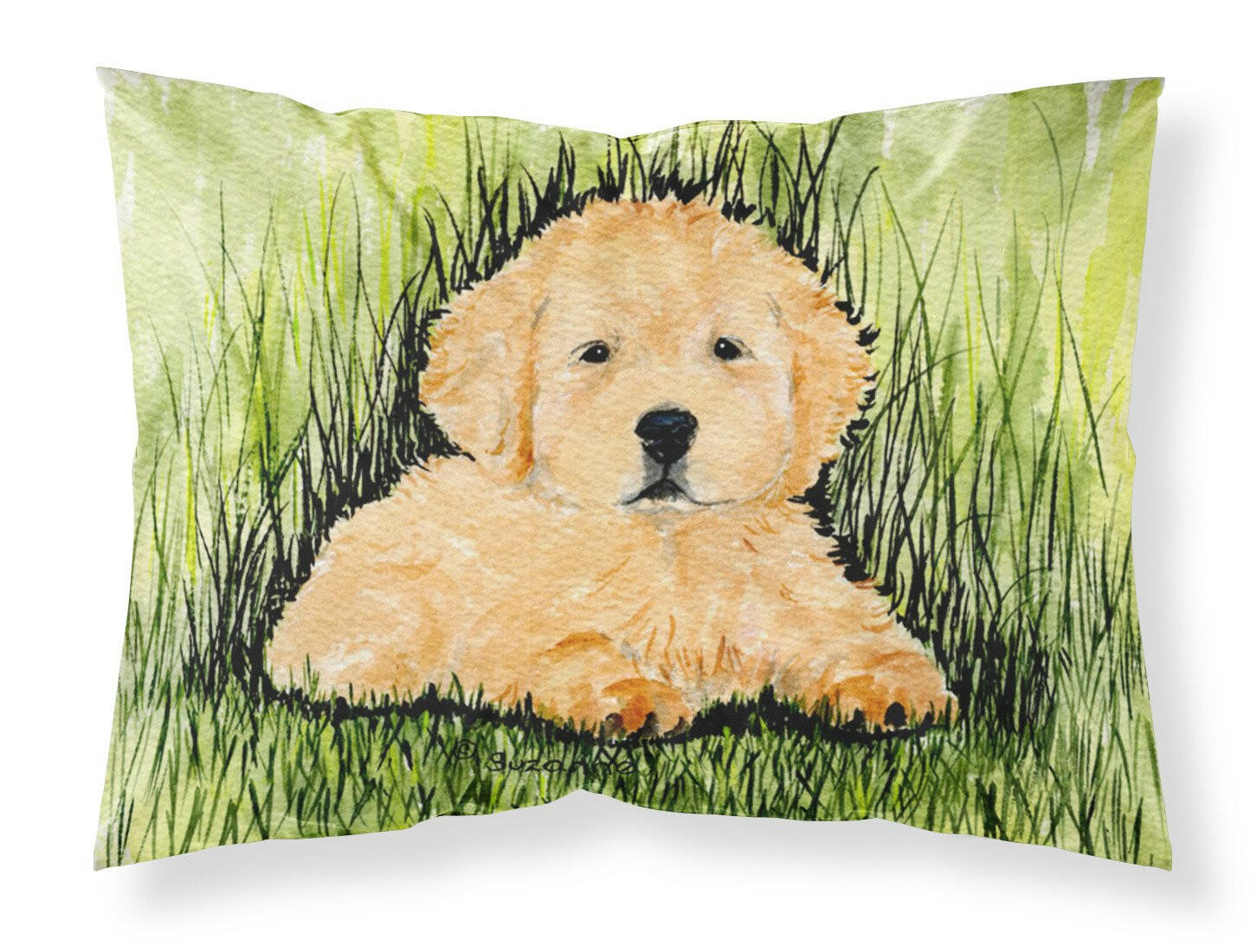 Golden Retriever Standard Pillowcase Lightweight Super Soft Easy Care Decorative Artwork Pillowcase, Standard