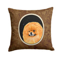 Starry Night Pomeranian Decorative Throw Pillow 14x14 Indoor Outdoor Accent Cushion, Fabric Cover with Insert for Sofa, Bed, Porch & Living Room