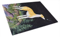 Starry Night Whippet Cutting Board Tempered Glass Kitchen Cutting Surface, Heat Resistant Chopping, Non-Slip Feet, Food Prep & Serving