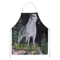 Starry Night Scottish Deerhound Apron Cooking Kitchen Server Baking Crafts Gardening for Adult Women Men, Unisex, Large, Multicolor