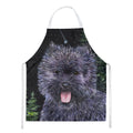 Starry Night Cairn Terrier Apron Cooking Kitchen Server Baking Crafts Gardening for Adult Women Men, Unisex, Large, Multicolor