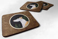 Starry Night Ibizan Hound Foam Coasters Set of 4 Cup Coasters for Indoor Outdoor, Tabletop Protection, Anti Slip, Mouse pad Material