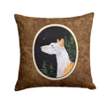 Starry Night Ibizan Hound Decorative Throw Pillow 14x14 Indoor Outdoor Accent Cushion, Fabric Cover with Insert for Sofa, Bed, Porch & Living Room
