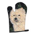 Starry Night Cairn Terrier Oven Mitt Heat Resistant Thick Oven Mitt for Hot Pans and Oven, Kitchen Mitt Protect Hands, Cooking Baking Glove