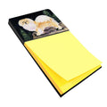 Starry Night Tibetan Spaniel Watercolor Sticky Note Holder Refillable Dispenser Desk Accessory 3x3 Pad Gift