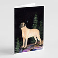 Starry Night Anatolian Shepherd Greeting Cards Pack of 8 Blank Cards with Envelopes Whimsical A7 Size 5x7