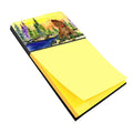 American Water Spaniel Watercolor Sticky Note Holder Refillable Dispenser Desk Accessory 3x3 Pad Gift