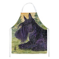 Scottish Terrier Apron Cooking Kitchen Server Baking Crafts Gardening for Adult Women Men, Unisex, Large, Multicolor