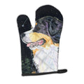 Starry Night Bernese Mountain Dog Oven Mitt Heat Resistant Thick Oven Mitt for Hot Pans and Oven, Kitchen Mitt Protect Hands, Cooking Baking Glove