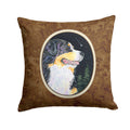 Starry Night Bernese Mountain Dog Decorative Throw Pillow 14x14 Indoor Outdoor Accent Cushion, Fabric Cover with Insert for Sofa, Bed, Porch & Living Room