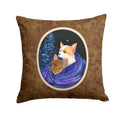 Starry Night Chihuahua Decorative Throw Pillow 14x14 Indoor Outdoor Accent Cushion, Fabric Cover with Insert for Sofa, Bed, Porch & Living Room