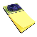 Briard Watercolor Sticky Note Holder Refillable Dispenser Desk Accessory 3x3 Pad Gift