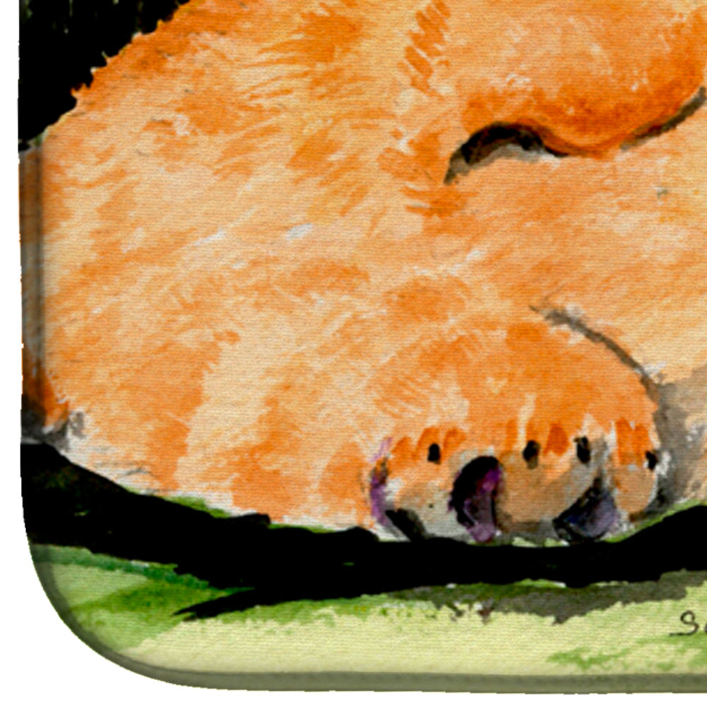Chow Chow Dish Drying Mat Absorbent Dish Drying Mat Pad for Kitchen Counter Dish Drainer Mat for Countertop, 14 x 21", Multicolor