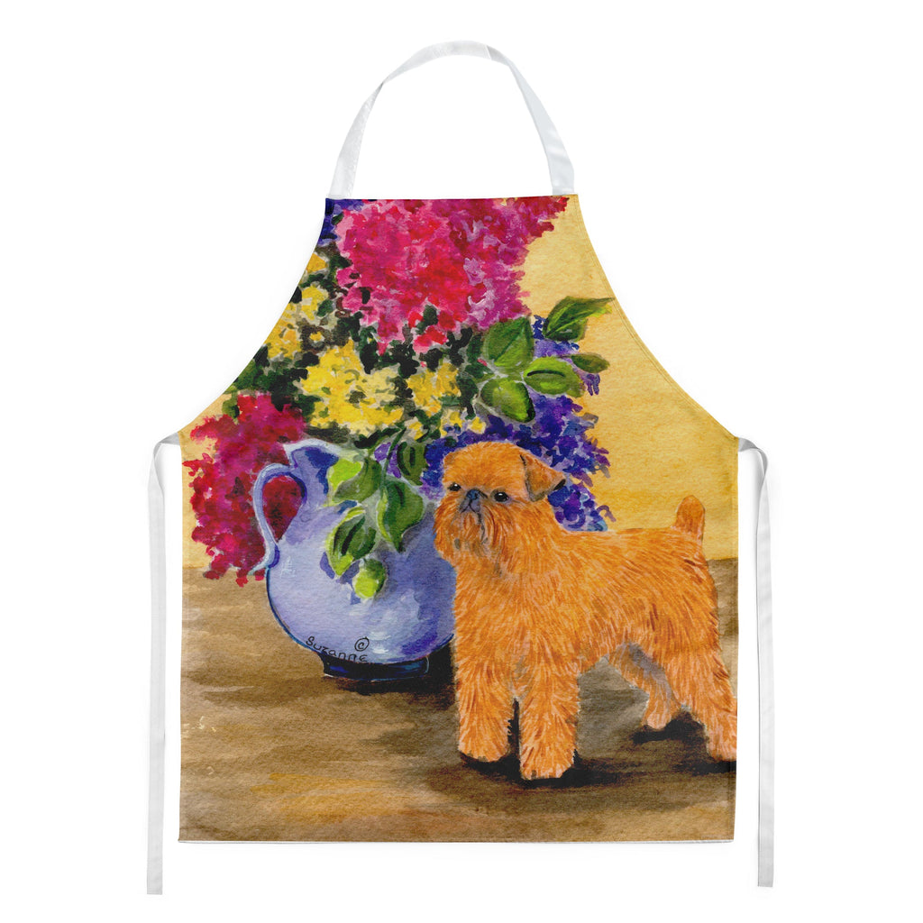 Brussels Griffon Apron Cooking Kitchen Server Baking Crafts Gardening for Adult Women Men, Unisex, Large, Multicolor