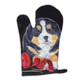 Bernese Mountain Dog Oven Mitt Heat Resistant Thick Oven Mitt for Hot Pans and Oven, Kitchen Mitt Protect Hands, Cooking Baking Glove