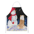 Australian Shepherd Apron Cooking Kitchen Server Baking Crafts Gardening for Adult Women Men, Unisex, Large, Multicolor