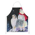 Australian Shepherd Apron Cooking Kitchen Server Baking Crafts Gardening for Adult Women Men, Unisex, Large, Multicolor