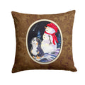 Bernese Mountain Dog Decorative Throw Pillow 14x14 Indoor Outdoor Accent Cushion, Fabric Cover with Insert for Sofa, Bed, Porch & Living Room