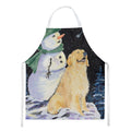 Golden Retriever Apron Cooking Kitchen Server Baking Crafts Gardening for Adult Women Men, Unisex, Large, Multicolor