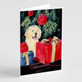 Golden Retriever Greeting Cards Pack of 8 Blank Cards with Envelopes Whimsical A7 Size 5x7