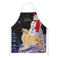 Golden Retriever Apron Cooking Kitchen Server Baking Crafts Gardening for Adult Women Men, Unisex, Large, Multicolor