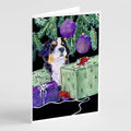 Bernese Mountain Dog Greeting Cards Pack of 8 Blank Cards with Envelopes Whimsical A7 Size 5x7