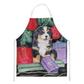 Bernese Mountain Dog Apron Cooking Kitchen Server Baking Crafts Gardening for Adult Women Men, Unisex, Large, Multicolor