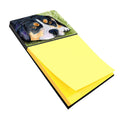 Entlebucher Mountain Dog Watercolor Sticky Note Holder Refillable Dispenser Desk Accessory 3x3 Pad Gift