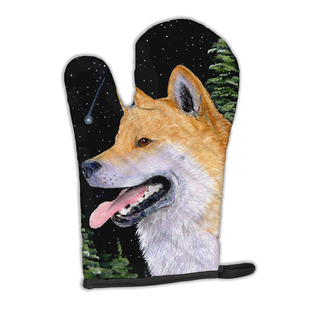 Shiba Inu Oven Mitt Heat Resistant Thick Oven Mitt for Hot Pans and Oven, Kitchen Mitt Protect Hands, Cooking Baking Glove