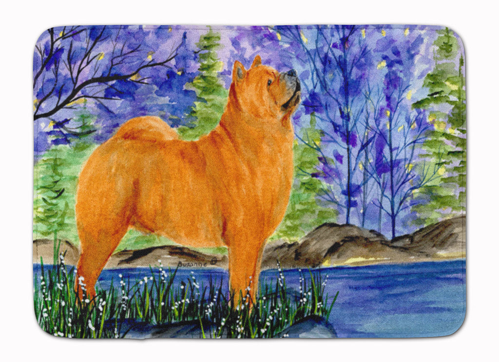 Chow Chow Memory Foam Kitchen Mat Machine Washable Anti-Fatigue Cushion Comfort Bath or Kitchen Rug