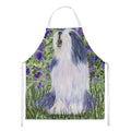 Bearded Collie Apron Cooking Kitchen Server Baking Crafts Gardening for Adult Women Men, Unisex, Large, Multicolor
