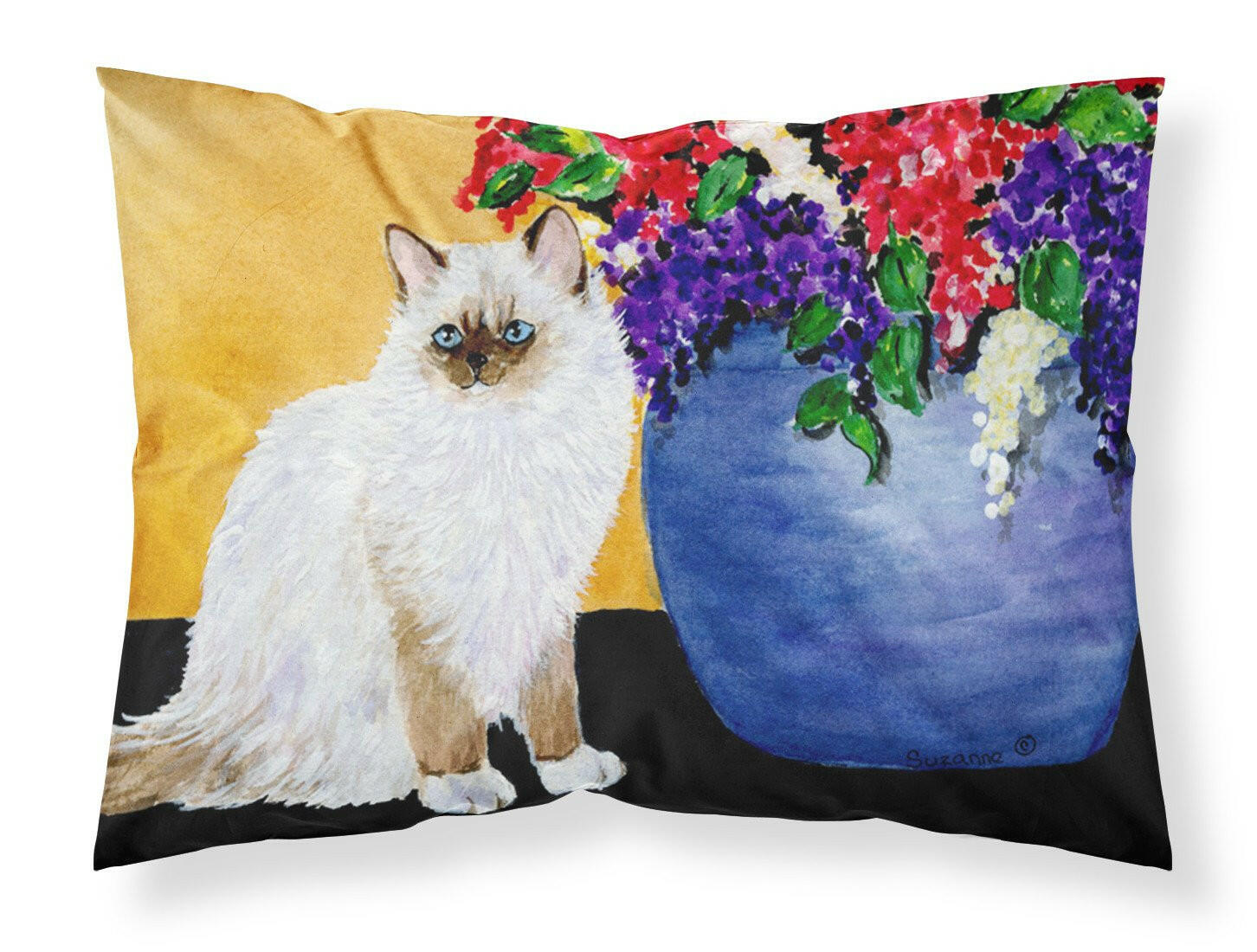 Cat - Ragdoll Standard Pillowcase Lightweight Super Soft Easy Care Decorative Artwork Pillowcase, Standard