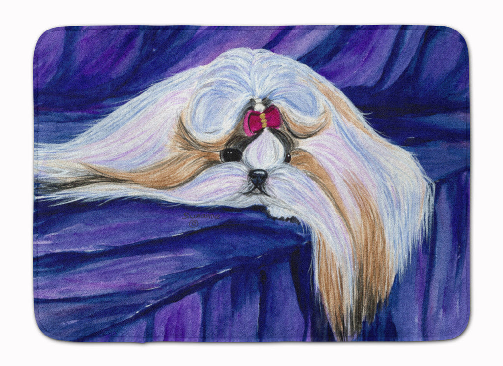 Shih Tzu Memory Foam Kitchen Mat Machine Washable Anti-Fatigue Cushion Comfort Bath or Kitchen Rug