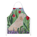 Golden Retriever Apron Cooking Kitchen Server Baking Crafts Gardening for Adult Women Men, Unisex, Large, Multicolor