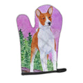Basenji Oven Mitt Heat Resistant Thick Oven Mitt for Hot Pans and Oven, Kitchen Mitt Protect Hands, Cooking Baking Glove