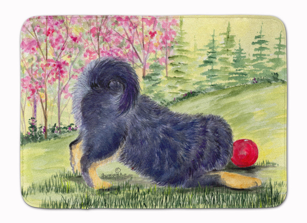 Tibetan Mastiff Memory Foam Kitchen Mat Machine Washable Anti-Fatigue Cushion Comfort Bath or Kitchen Rug