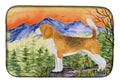 Beagle Dish Drying Mat Absorbent Dish Drying Mat Pad for Kitchen Counter Dish Drainer Mat for Countertop, 14 x 21", Multicolor