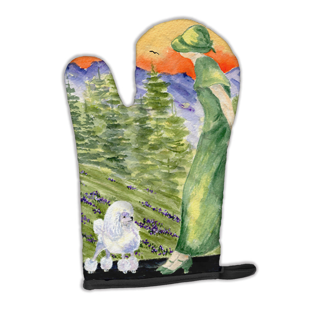 Poodle Oven Mitt Heat Resistant Thick Oven Mitt for Hot Pans and Oven, Kitchen Mitt Protect Hands, Cooking Baking Glove