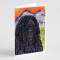 Puli Greeting Cards Pack of 8 Blank Cards with Envelopes Whimsical A7 Size 5x7