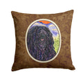 Puli Decorative Throw Pillow 14x14 Indoor Outdoor Accent Cushion, Fabric Cover with Insert for Sofa, Bed, Porch & Living Room